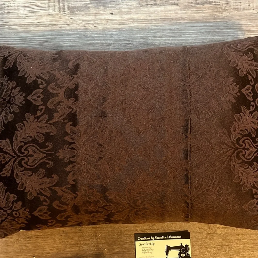 Handmade fall or Thanksgiving decorative pillow